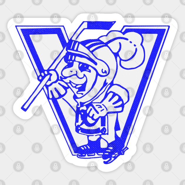 Retro  Virginia Lancers Hockey 1983 Sticker by LocalZonly